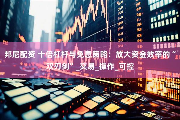 邦尼配资 十倍杠杆与免息策略：放大资金效率的“双刃剑”_交易_操作_可控