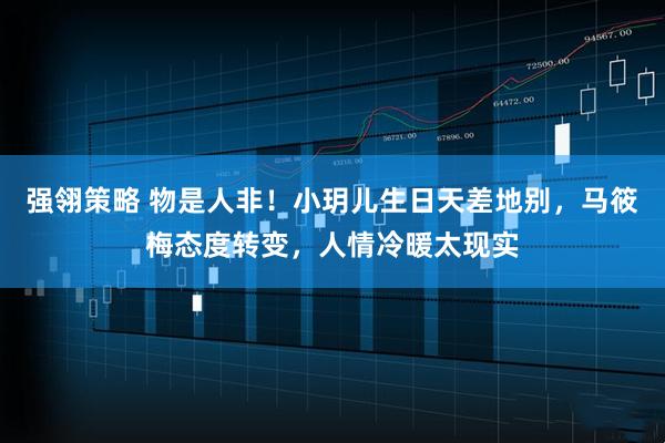 强翎策略 物是人非！小玥儿生日天差地别，马筱梅态度转变，人情冷暖太现实